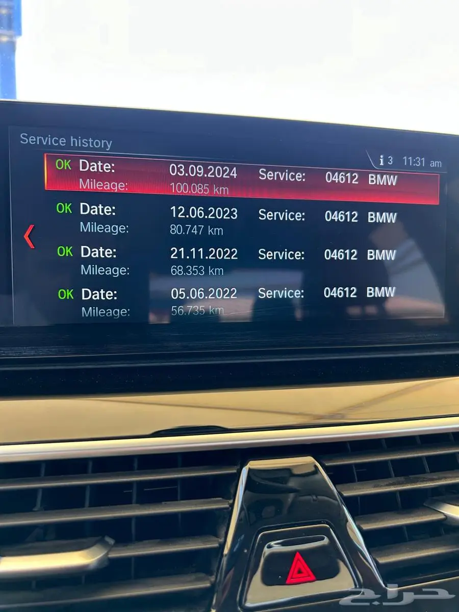 BMW الفئة الخامسة 520i م 2018 بحالة ممتازة جدا index