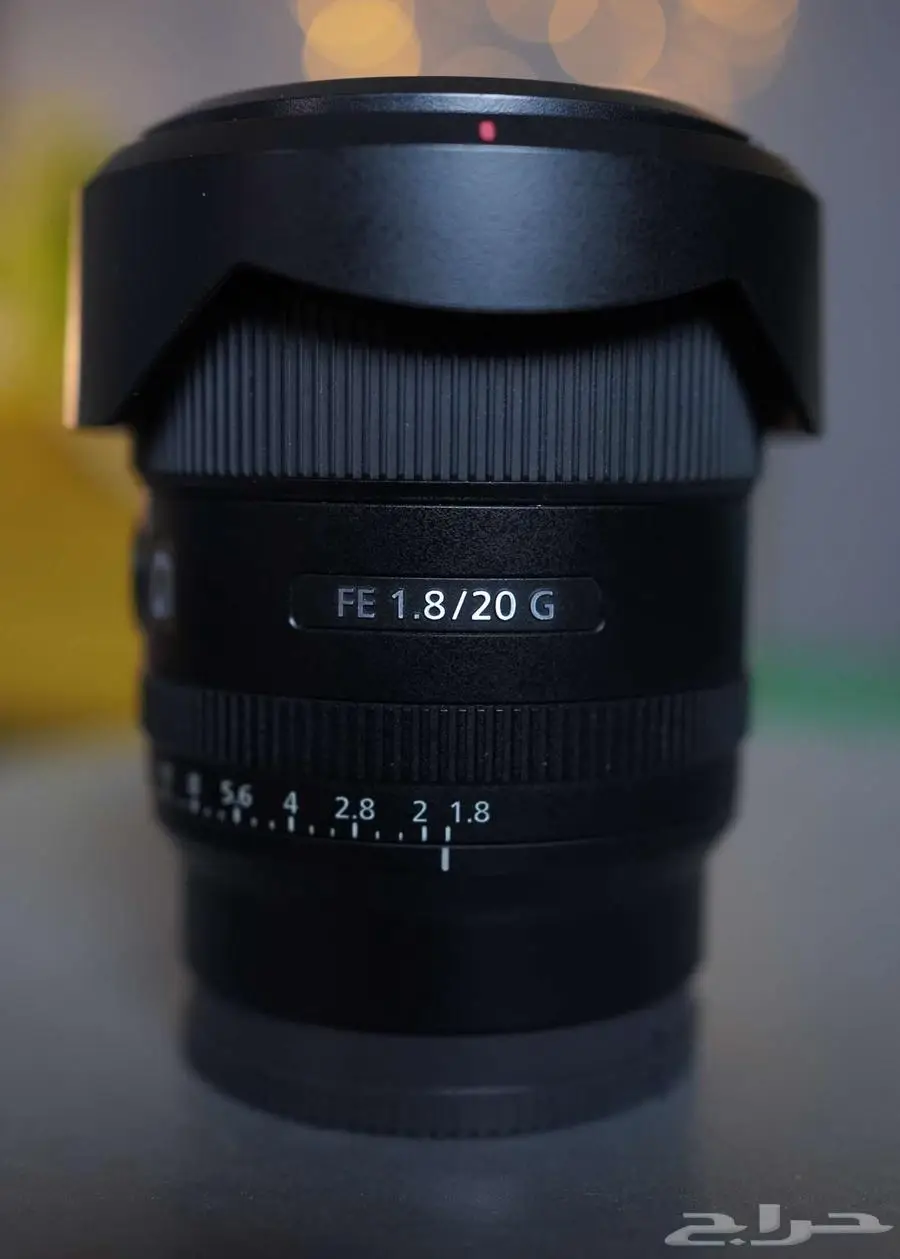 عدسة Sony FE 20 mm F1.8 G تدعم الفل فريم والكروب فريم index