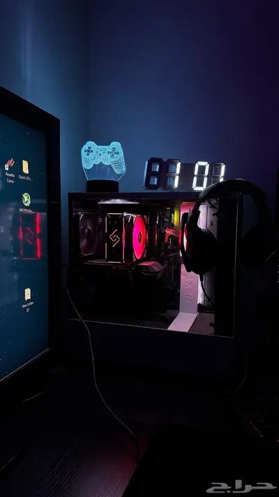 سيت اب العاب كامل للبيع Gaming PC 1