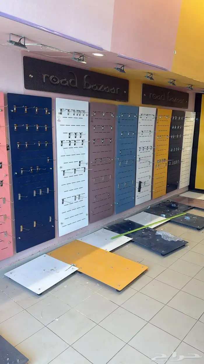 رفوف و اغراض سوبر ماركت ارفف ثلاجات 0