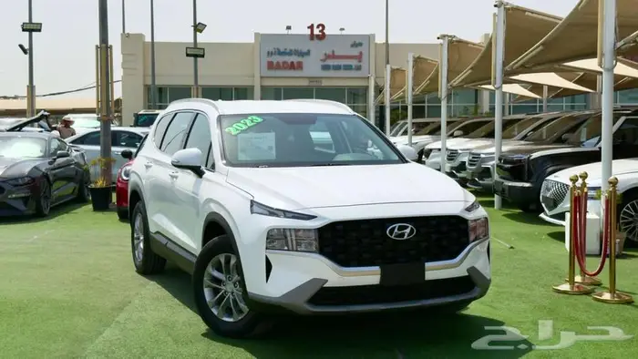 هيونداي سنتافي خليجي - 2023 تحت الضمان - بحالة الوكالة 0