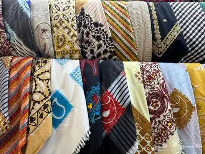 غبانات و شالات و عمايم حجازية صناعة سورية 8