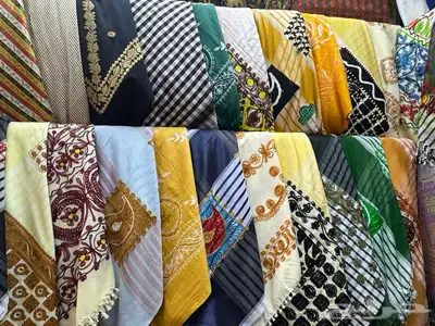 غبانات و شالات و عمايم حجازية صناعة سورية 7