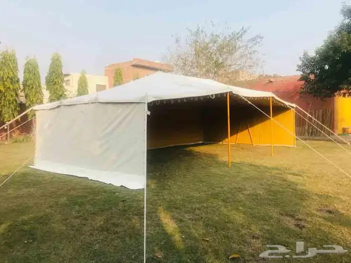 خيمة خيام صباحية الربيع فريم حديد 16x30 قدم السنيدي للخيام 0