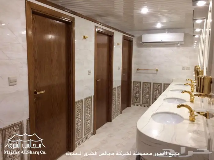 تأجير حمامات متنقله عاديه  VIP 5