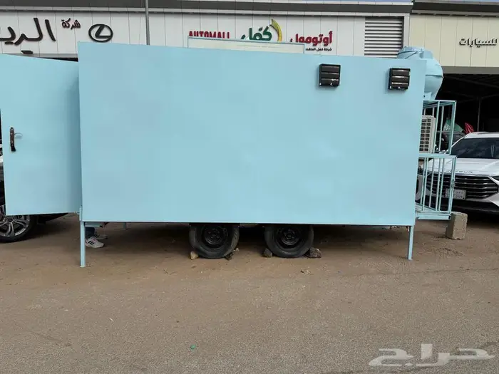فود ترك جاهز مكيف لوحات إعلانية من الى 3