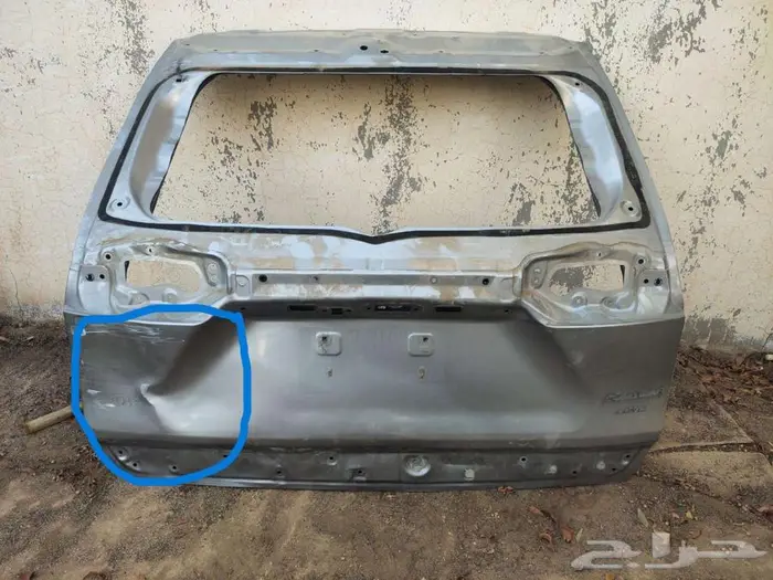 باب شنطة راف فور Rav4 موديل 2019-2024 مع جوانب الصدام 2