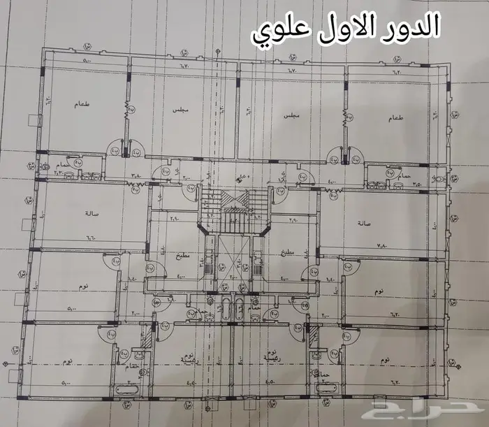 عمارة سكنيه خمس شقق وملحق ارضي للبيع 3