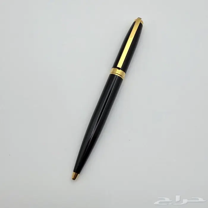 طقم أقلام نادر من S.T. Dupont - تصميم كلاسيكي أسود ذهبي 11