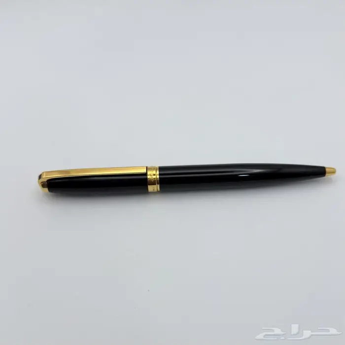 طقم أقلام نادر من S.T. Dupont - تصميم كلاسيكي أسود ذهبي 10
