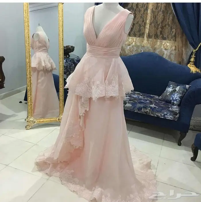 خياطة فساتين سهره بكل دقه 1