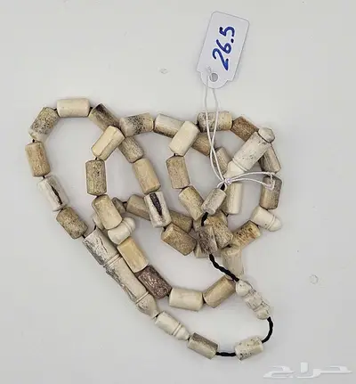 سبحة من قرن الغزال الاوروبي 0