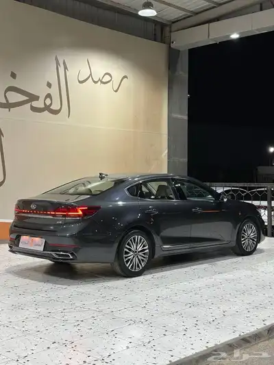 كيا K7 نص فل 6 سلندر 2021 . رصد الفخامة 12