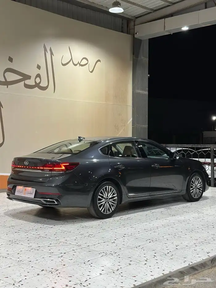 كيا K7 نص فل 6 سلندر 2021 . رصد الفخامة 12