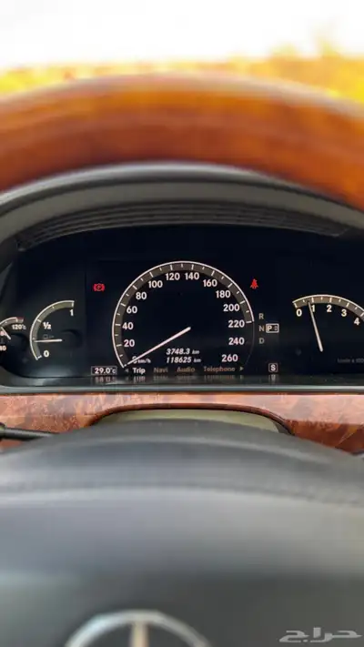 مرسيدس S350 فل كامل جفالي ممشى قليل مخزن2007 46