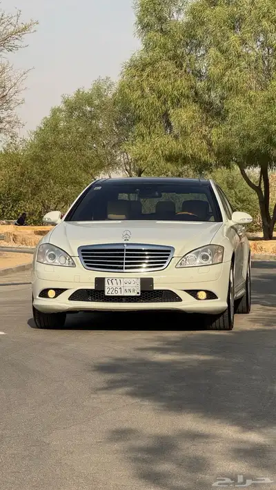 مرسيدس S350 فل كامل جفالي ممشى قليل مخزن2007 22