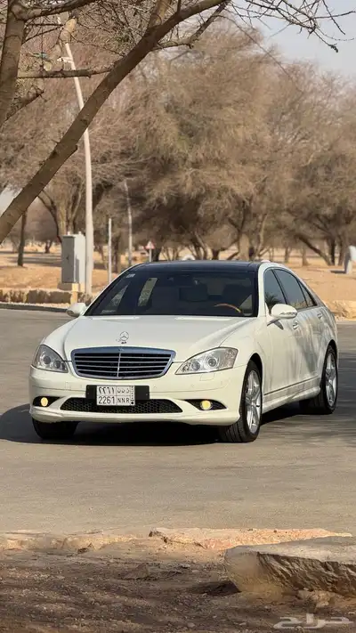 مرسيدس S350 فل كامل جفالي ممشى قليل مخزن2007 36