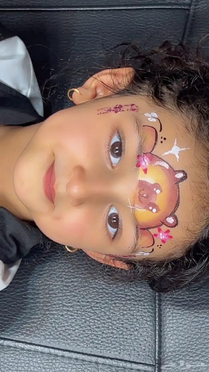 الرسم على الوجه للكبار و الصغار 0