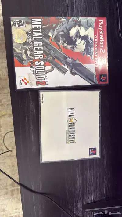 العاب Final fantasy ix - metal gear solid 2 0
