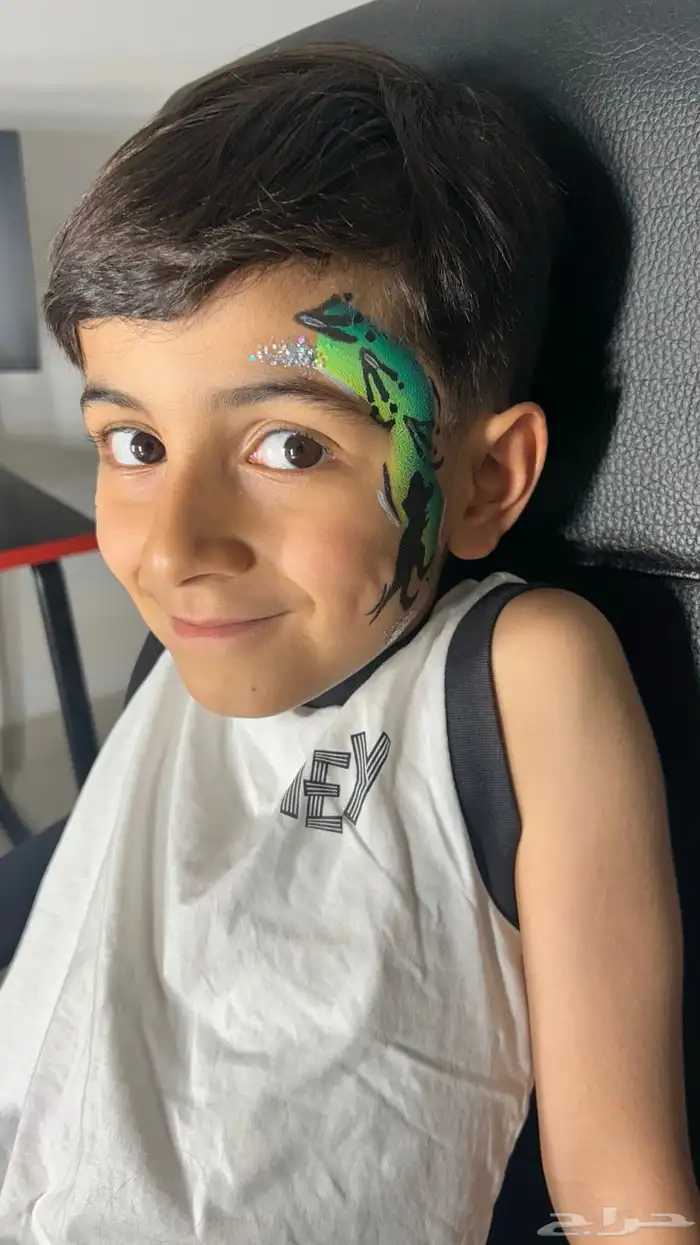 الرسم على الوجه للكبار و الصغار 1