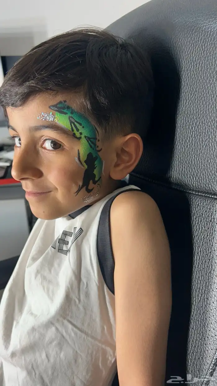 الرسم على الوجه للكبار و الصغار 3