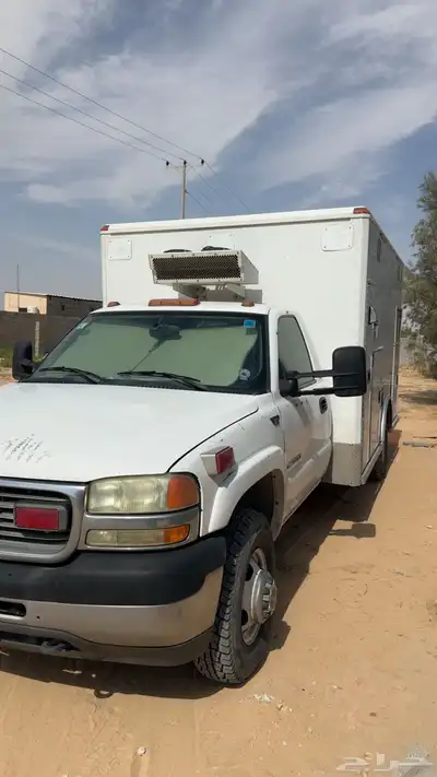 للبيع جمس اسعاف ديزل 2002 1