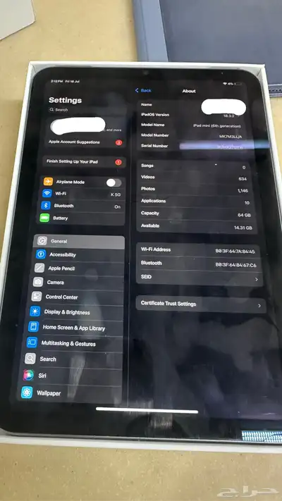 ايباد ميني 6 2