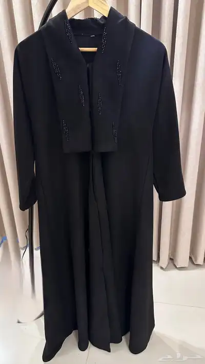 عباية شتويه قماش شامواه   مقاس 52 0