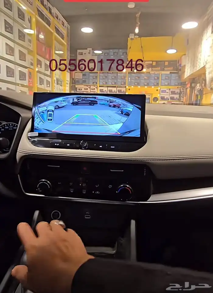 توفرت شاشة نيسان اكستريل الجديد ماشاءالله 4