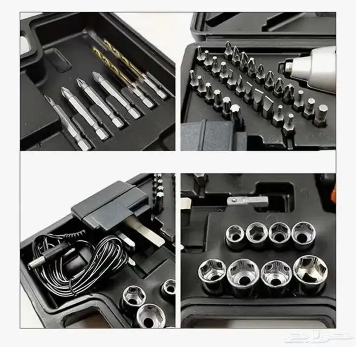 مجموعة درلات مع العدة دريل 4