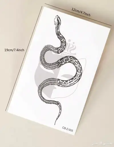 ستيكرات تاتو رجالية 9