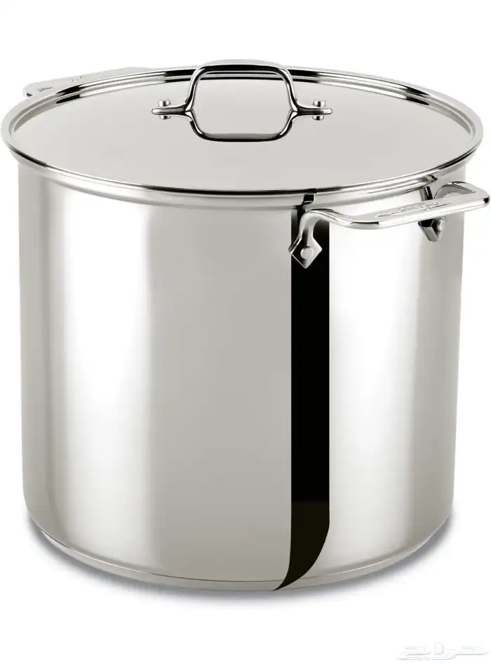 قدر طبخ ستانلس ستيل من أول كلاد 16 لتر 0