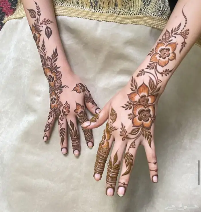 نقاشه أم مالك بالرياض 4