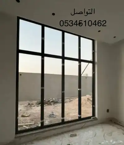 تفصيل واجهات المنيوم 4