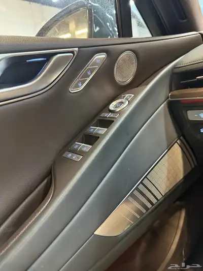 جنسس G80 شبه جديدة فل الفل شاشات 4