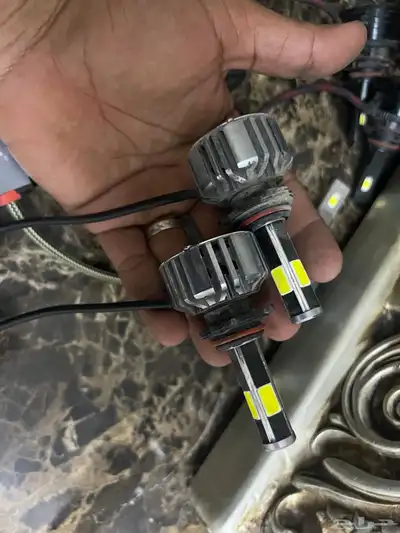 طقم زينون كامل عالي وواطي وسكن وكشافات جديده 5