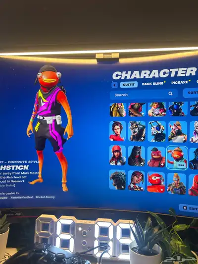 حساب فورت نايت نادر 2