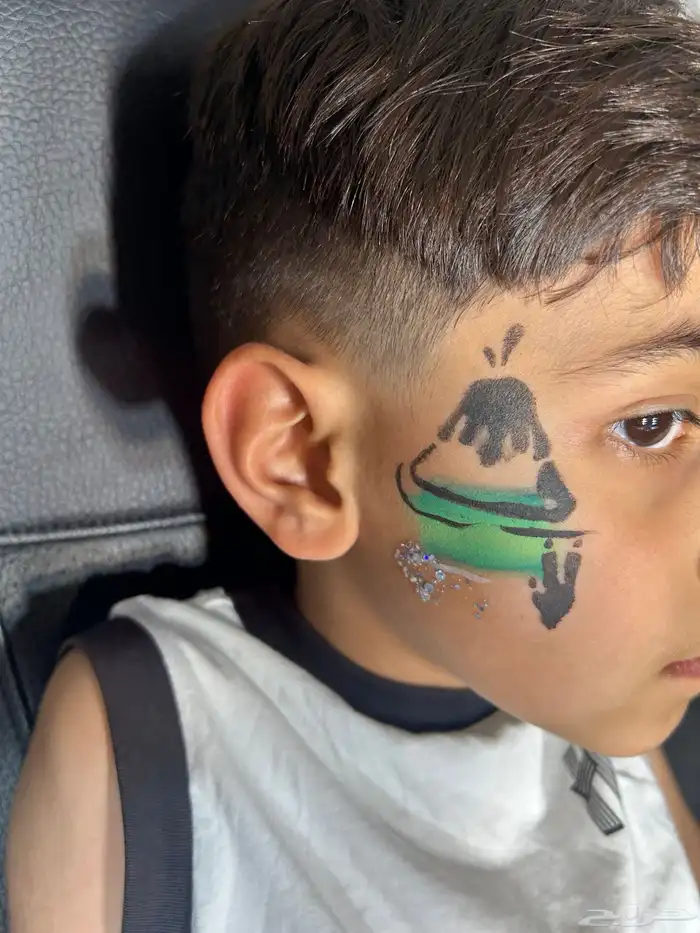 الرسم على الوجه للكبار و الصغار 2