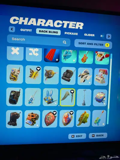 حساب فورت نايت 1