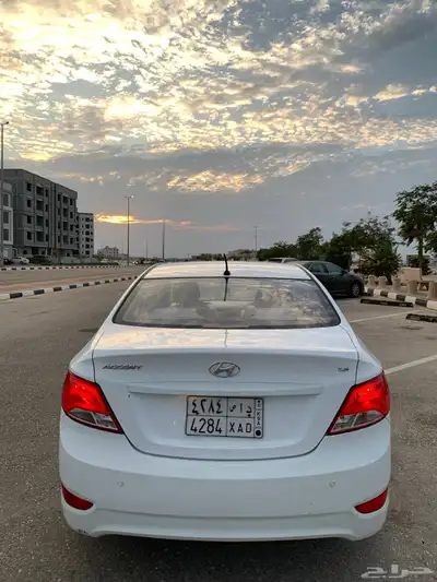 هيونداي اكسنت2017. سعودي 1600cc 4