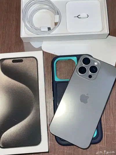 ايفون 15 بروماكس 256 بطاريه 98 9