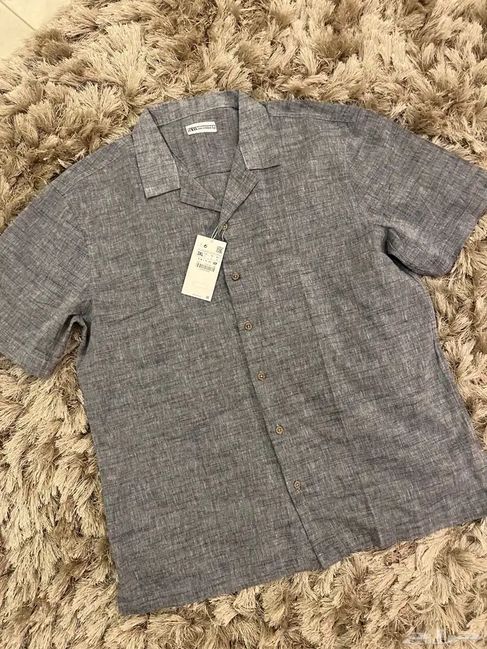 مقاسات كبيره تبدا ب 25 ريال XXL. XXXL باسعار مخفضه Zara لينن 26