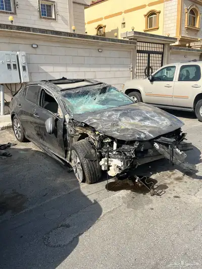 كيا أوبتيما 2014 مصدومة 4