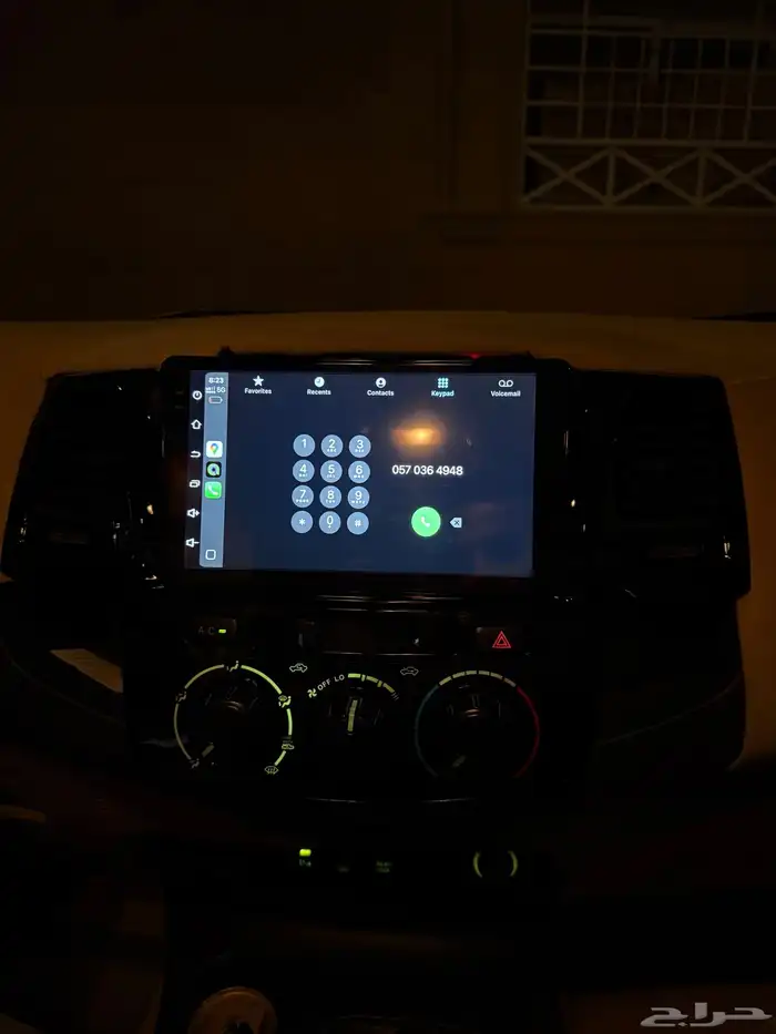 شاشه تويوتا فورتشنر 2007-2015 Toyota Fortuner 5