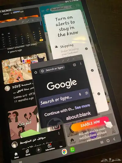 تابلت سامسونج Galaxy tab S6 5