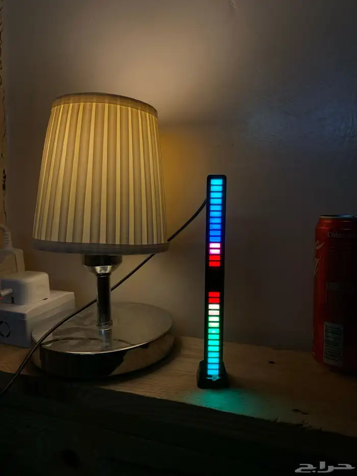 اضاءه سيت اب RGB تتفاعل مع الصوت 0