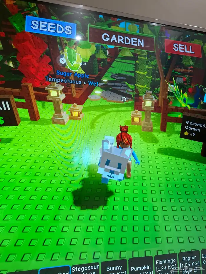 ثعلب ب ماب grow a garden 1