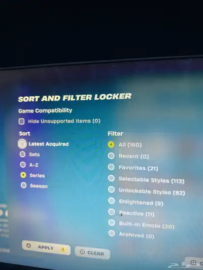 حساب فورت للبيع 0