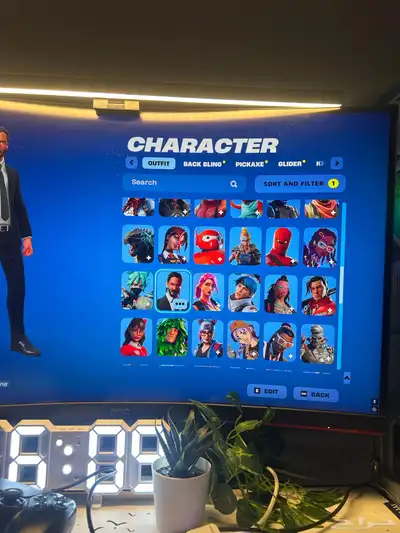 حساب فورت نايت نادر 3