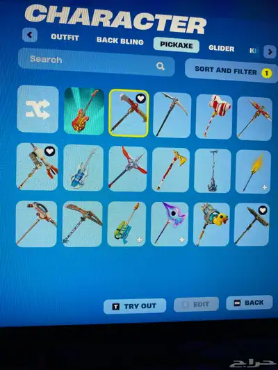 حساب فورت نايت 2